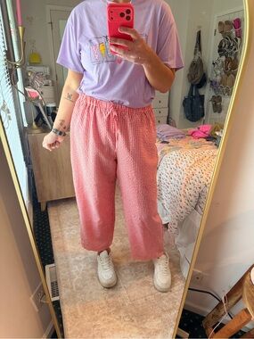 Lot of Teacher Seersucker Pants (3 Pairs)
